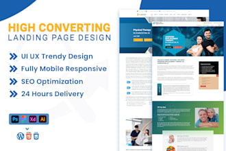 design and develop high converting wordpress landing page