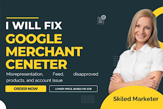 fix google merchant center errors and disapproved products
