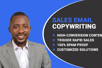 do persuasive email copywriting for online marketing, cold emailing content