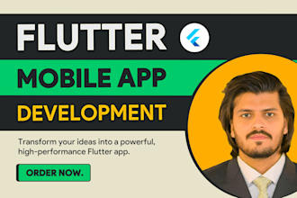 develop your android and ios mobile app using flutter with firebase