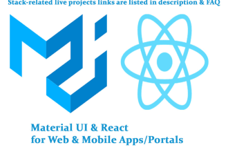 be your angular, react, ionic, material ui, and frontend developer