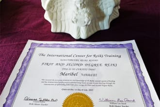 do distant Reiki or Intuitive Angel Card reading