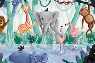 be children book illustration and children book illustrator