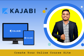 design your kajabi online course and kajabi website