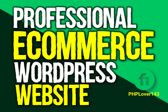 develop ecommerce website online store wordpress woocommerce