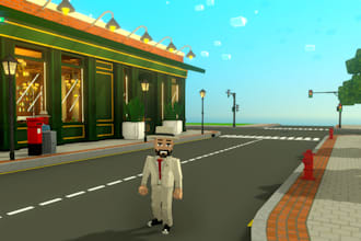 design 3d voxel art for the sandbox