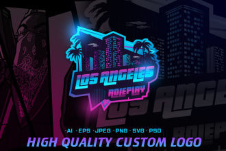 design custom roleplay logo for fivem and discord server