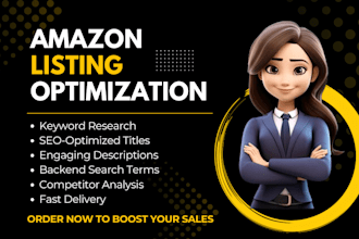 optimize your amazon listing with SEO rich product description
