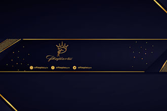 design linkedin banner, cover, header