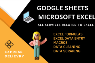 do cleaning and formatting of your data in excel and google sheets