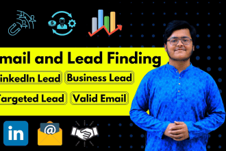 find valid email, sales lead, business lead and b2b lead generation