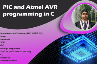 do pic and  atmel avr microcontroller programming in c