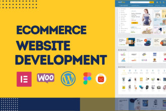 build ecommerce website using elementor and crocoblock