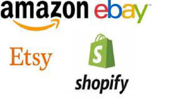 design and setup esty ebay ecommerce shop