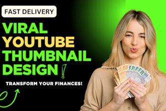 design catchy youtube thumbnails