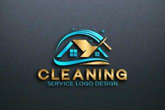 design professional logo for cleaning service business