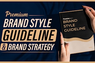 design your strategic brand identity, logo and style guide