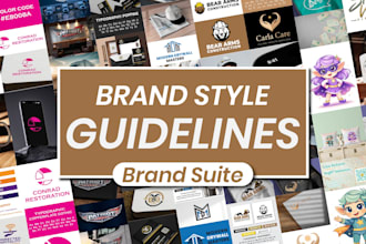 design your strategic brand identity, logo and style guide