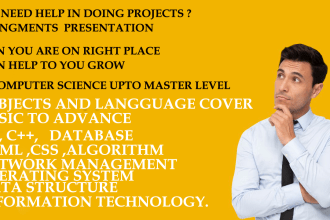 teach and solve problems ,projects online computer science up to master level