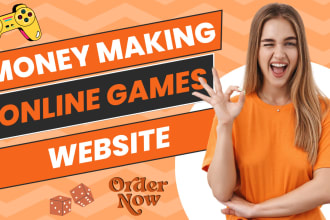 develop a passive income gaming website