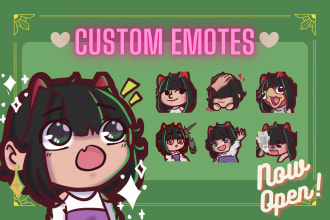 create custom emotes for twitch, youtube, and discord