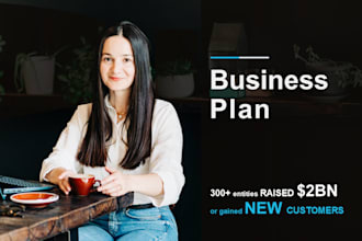 develop a comprehensive business plan, financial projections, and research