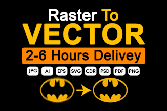 vectorize image, vector logo, vector tracing quickly