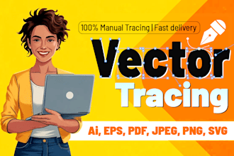 vectorize image, vector logo, vector tracing quickly