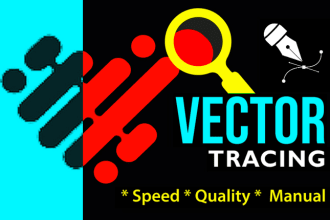 vectorize logo, convert image to vector tracing