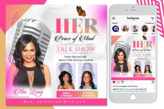 create an outstanding social media flyer, church flyer, ig and fb post in 6hrs