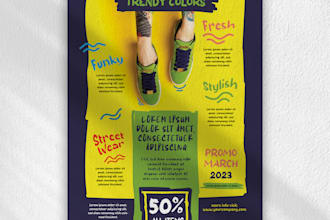 design fashion poster in 5 hours