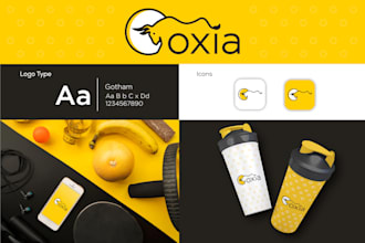design business logo and brand identity with branding