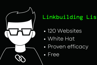 seo link building list 120 websites