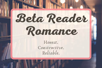 beta read your romance novel