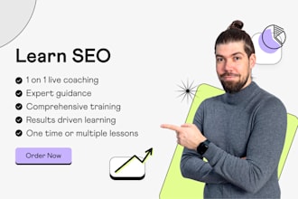 tutor you 1 on 1 to learn SEO
