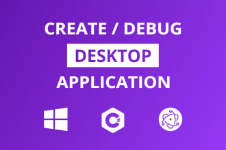 create windows desktop application