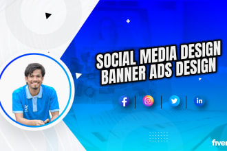 design social media banners and social media posts