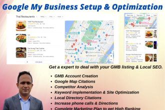 do google my business optimization and map citations