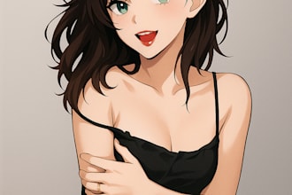 create manga or anime style portrait