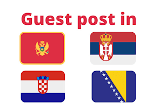 publish guest post on montenegro, serbia, croatia, bih websites