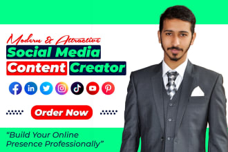 be your social media marketing manager
