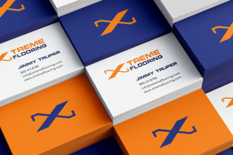 design logo business card and stationery items for you