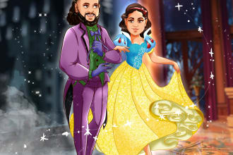 turn you into disney cartoon style