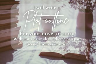 create a detailed plot line for your novel
