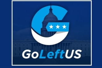 design a modern political campaign logo