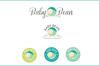 design different childcare, daycare and baby shop logo for you