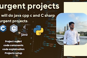 code python, cpp, c, java programming, and coding projects