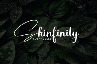 do luxury signature, photography, typography, handwritten logo in 24hr