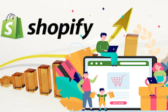 setup a professional shopify store or shopify website