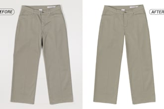 do flat lay image editing photo retouching for e commerce